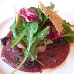 ア・ポワン - 和牛レバーのカルパッチョ（+500円）