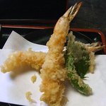 蕎麦喰い処 利めい庵 - 利めい庵 「海老天せいろ」