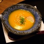 日本料理 彩々楽 - 南瓜のスープ