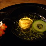 日本料理 彩々楽 - 海老しんじょうのお吸い物