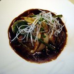 ラ・プレーヌ・リュヌ  - 3種の魚のポワレバルサミコソース