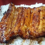 鳥常本店 - 二段目はうな重