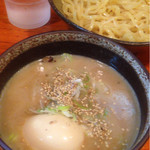 つけ麺 鵜の木堂 - 味玉つけ麺(850円)