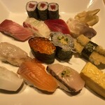 鮨処 銀座福助 - ランチで食したメニュー「濱」