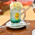 蕎麦 太海野 - クリームソーダ＠ラムネ味