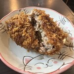 猫丸食堂 - ★ポイントでいただいた猫丸メンチカツ