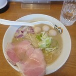 麺屋にじ丸 - 灰にぼエッセンス980円