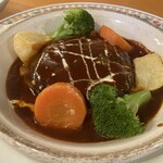 びすとろ 風露 - ワイン煮込みハンバーグ（1,650円）