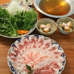 米処 神米 - 料理写真:南の島豚しゃぶしゃぶ