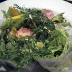 鳥王 - 生春巻き鳥王風480円