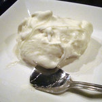 鳥王 - ゴルゴンゾーラアイスクリーム400円