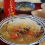 いばらん亭 - 半カレー250円