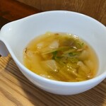 キッチン ブルー グローブ - 最後のスープ