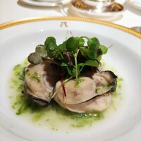 アピシウス - 牡蠣のエチュヴェ 青海苔ソース