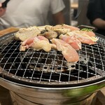 やさい巻き焼肉とタッカンマリ。さえずり - 