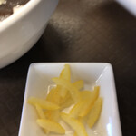 めん処 きよ洲 - 添付の柚子で味変！