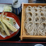 そばや清兵衛 - 天ぷらそばセット