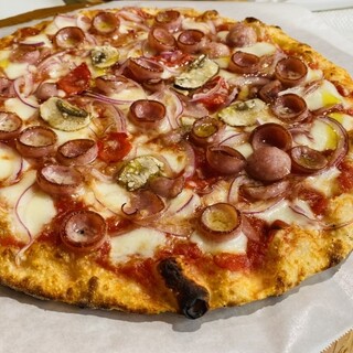 【石窯ピザと自然派ワイン】Piz-Naz　　　キーボード、マウスなし ピザ 4種のナポリ風石窯ピザ(KP-B） お取り寄せグルメ