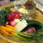 うちのおかん時々おとん - 朝採り野菜盛り