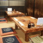 そば処 上代 - 小上がり席