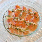 信州サーモンカルパッチョ