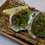 姫路産牡蠣の信州産香草焼き