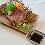 佐久産熟成鯉の刺身