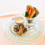 季節野菜のバーニャカウダ