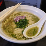 丿貫 - 牡蠣とエスカルゴの合わせ蕎麦