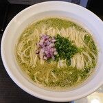 丿貫 - 牡蠣とエスカルゴの合わせ蕎麦