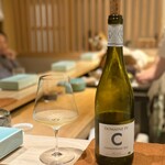 恵比寿 鮨 はつめ - 白ワイン(ペアリング⑤)