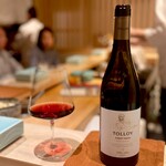 恵比寿 鮨 はつめ - 赤ワイン(ペアリング⑥)