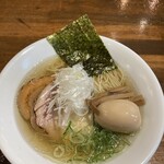 喜元門 - 塩ラーメン。