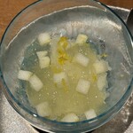 真白 - お口直し
      ・柚子と林檎の氷菓子