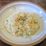 茶房虹の村陶苑 - えびピラフ