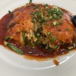 CHINESE DINING 瑞 - 芙蓉蟹の断面①