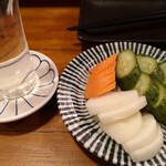 やきとん 赤尾 - 小左衛門（岐阜）と、○お新香