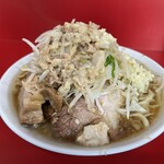 ラーメン二郎 - ラーメン小　800円　ヤサイニンニクアブラ