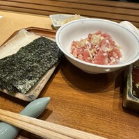 銀座 久兵衛 京王プラザホテル店 - バクダン　パリッと海苔多め