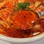 サムシング - 真夜中のスパゲッティーランチセット1500円