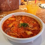 サムシング - 真夜中のスパゲッティーランチセット1500円