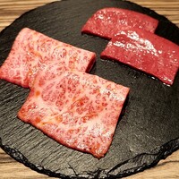 焼肉 ジャンボ はなれ - 特選コース ハツ・上カルビ