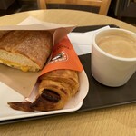 サンマルクカフェ - 選べるホットサンドセット（サンマルクホットサンドBLT、コーヒー）
