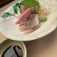 幸鮨 - やいとカツオとカマスの炙り。美味