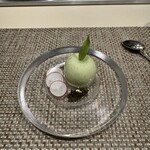 271061430 - 青りんごと根セロリピューレ キャビア添え