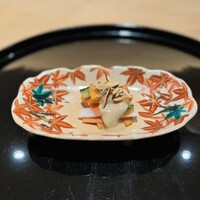 まき村 - 柿と野菜のクリーム和え