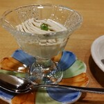 日本料理介寿荘 - マロンのプリン
