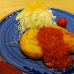 日本料理介寿荘 - 蟹クリームコロッケ