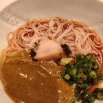 鮨 茶居庵 - 鮑素麺