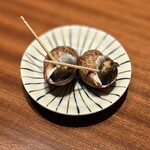 奥新 鮨屋のうおきん - バイ貝煮物